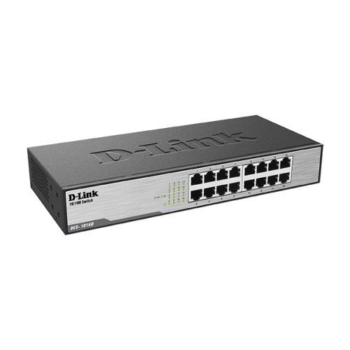 16‑Port Fast Ethernet Unmanaged Desktop Switch